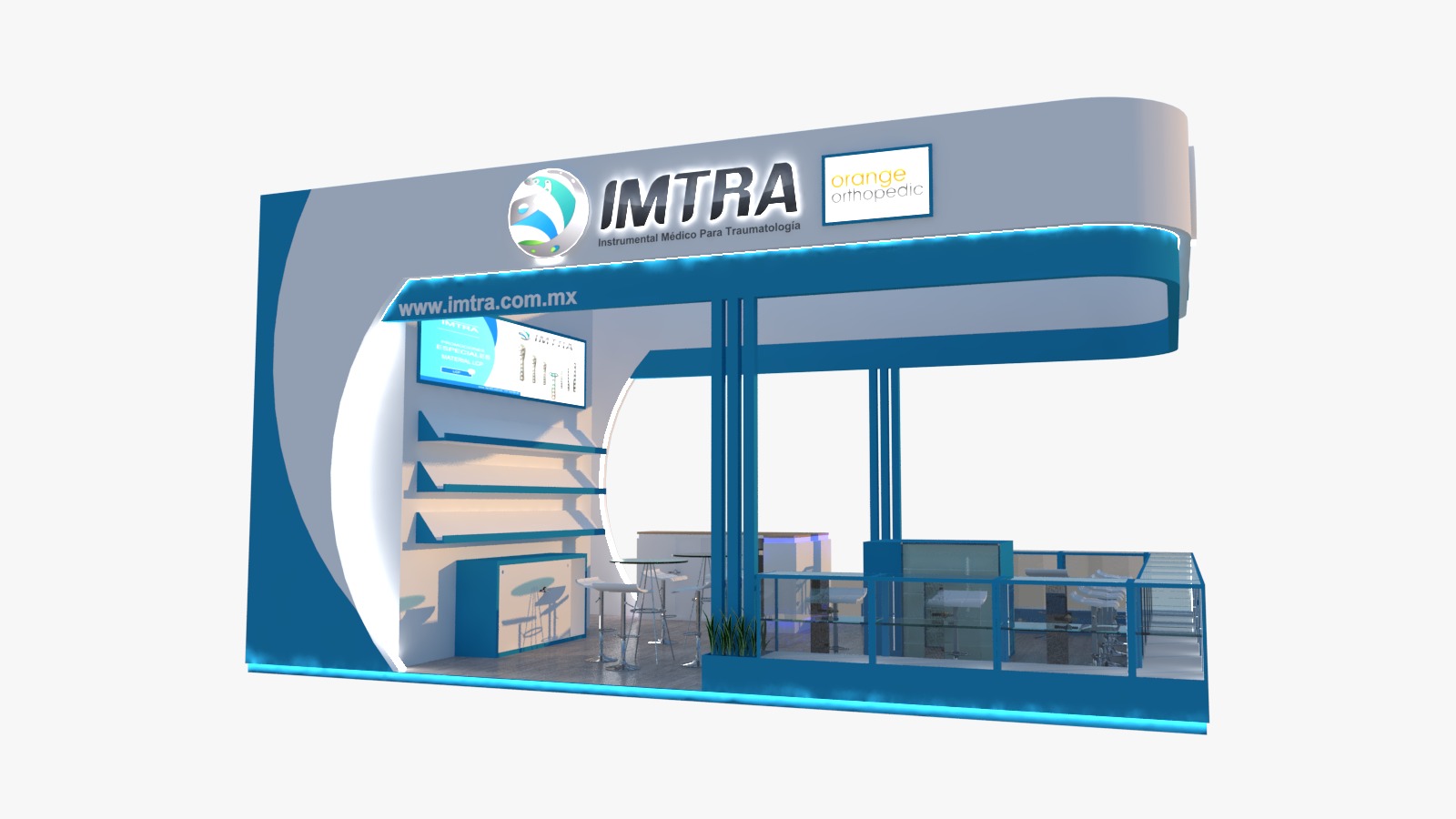 Flagship food & bev — proyecto StandMX, área de degustación