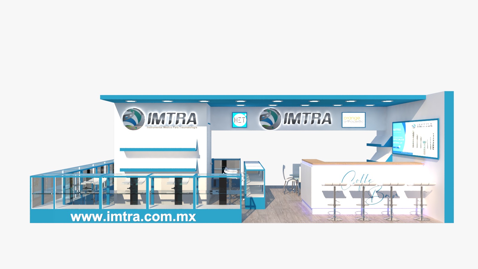 Doble cabecera retail — proyecto StandMX julio 2024, perspectiva amplia